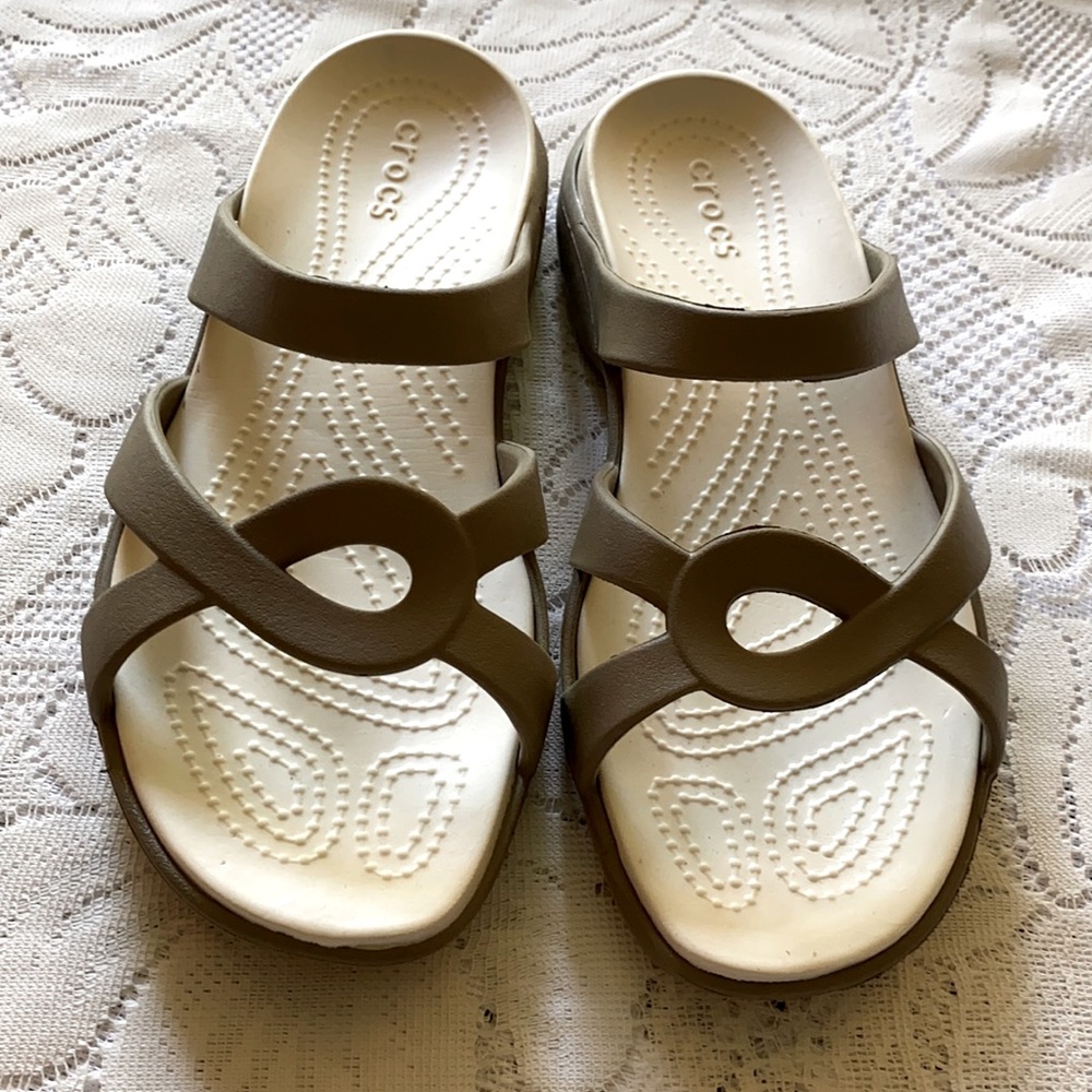 Crocs sandals size 8